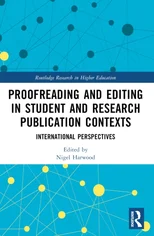 Proofreading and Editing in Student and Research Publication Contexts