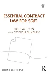 Essential Contract Law for SQE1