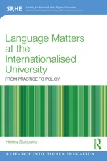 Language Matters at the Internationalised University