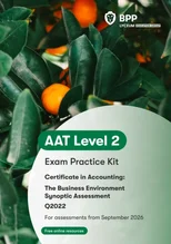 AAT The Business Environment Synoptic Assessment