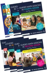 Elementary Guided Math 7 Book Bundle