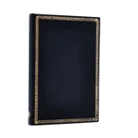Black Edition Mini Lined Hardcover Journal (Elastic Band Closure)