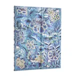 Blue Willow (Celebrate Hanfu) Ultra Lined Hardcover Journal (Wrap Closure)
