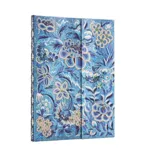 Blue Willow (Celebrate Hanfu) Midi Lined Hardcover Journal (Wrap Closure)