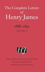 The Complete Letters of Henry James, 1888–1891