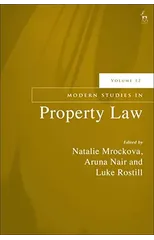 Modern Studies in Property Law, Volume 12