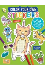 Color Your Own Stickers, Volume 2