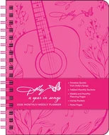 Dolly Parton A Year in Songs Deluxe Organizer 2026 Weekly Planner Calendar