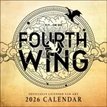 Fourth Wing Officially Licensed Fan Art 2026 Wall Calendar