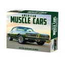 American Muscle Cars 2026 5.4 X 6.2 Box Calendar