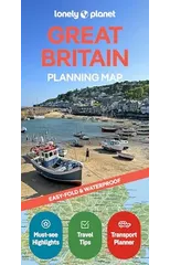 Lonely Planet Great Britain Planning Map