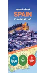Lonely Planet Spain Planning Map