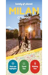 Lonely Planet Milan City Map