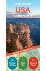Lonely Planet USA Planning Map