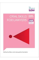 SQE2 - Oral Skills for Lawyers 4e