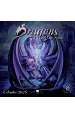 Dragons by Anne Stokes Wall Calendar 2026 (Art Calendar)