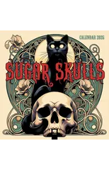Sugar Skulls Wall Calendar 2026 (Art Calendar)