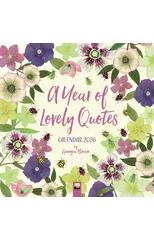 A Year of Lovely Quotes Wall Calendar 2026 (Art Calendar)