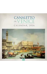 Canaletto in Venice Wall Calendar 2026 (Art Calendar)