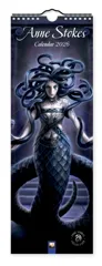 Anne Stokes Slim Calendar 2026 (Art Calendar)