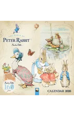 The World of Peter Rabbit Wall Calendar 2026 (Art Calendar)