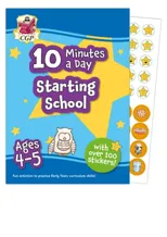 New 10 Minutes a Day Starting School for Ages 4-5 (with over 100 stickers)