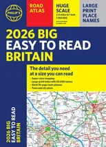 2026 Philip's Big Easy to Read Britain Road Atlas