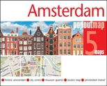 Amsterdam PopOut Map - pocket size, pop up map of Amsterdam city centre