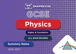 SnapRevise GCSE Physics Summary Notes