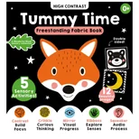 A Wonderful Wood Tummy Time Sensory Rag Book