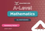 SnapRevise A-Level Maths Summary Notes