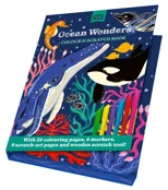 Ocean Wonders Colour and Scratch Book