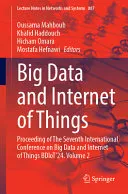 Big Data and Internet of Things