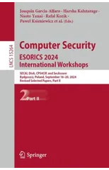 Computer Security. ESORICS 2024 International Workshops