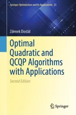Optimal Quadratic Programming and Qcqp Algorithms with Applications (Second 2025)