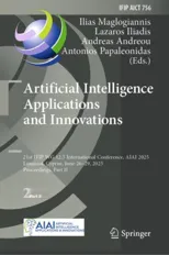 Artificial Intelligence Applications and Innovations