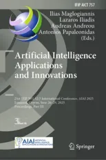 Artificial Intelligence Applications and Innovations