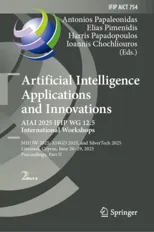 Artificial Intelligence Applications and Innovations. AIAI 2025 IFIP WG 12.5 International Workshops