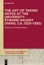 The Art of Taking Notes at the University