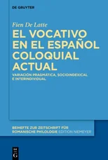 El Vocativo En El Espanol Coloquial Actual