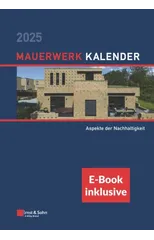 Mauerwerk-Kalender 2025 - Schwerpunkte