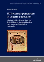 Il Thesaurus pauperum in volgare padovano