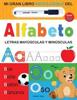 My Big Wipe Clean Book of Alphabet Capital and Small letters - Spanish