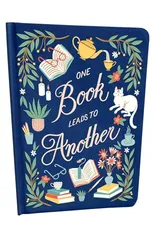 Book Lover's Embroidered Journal