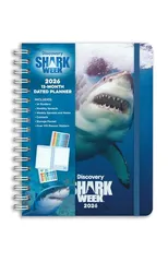 2026 Shark Week 13-Month Weekly Planner