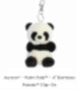 PP Bamboo Panda Clip-On 4In