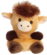PP Hubert Highland Cow Clip-On 4In