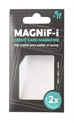 MAGNiF-i Credit Card Magnifier