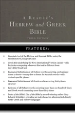 A Reader's Hebrew and Greek Bible