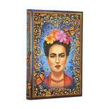 The Colourful Portrait (Viva Frida) Mini Lined Hardcover Journal (Elastic Band Closure)